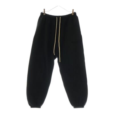 SWEATPANTS フェルトロゴ スウェットパンツ ブラック Bランク