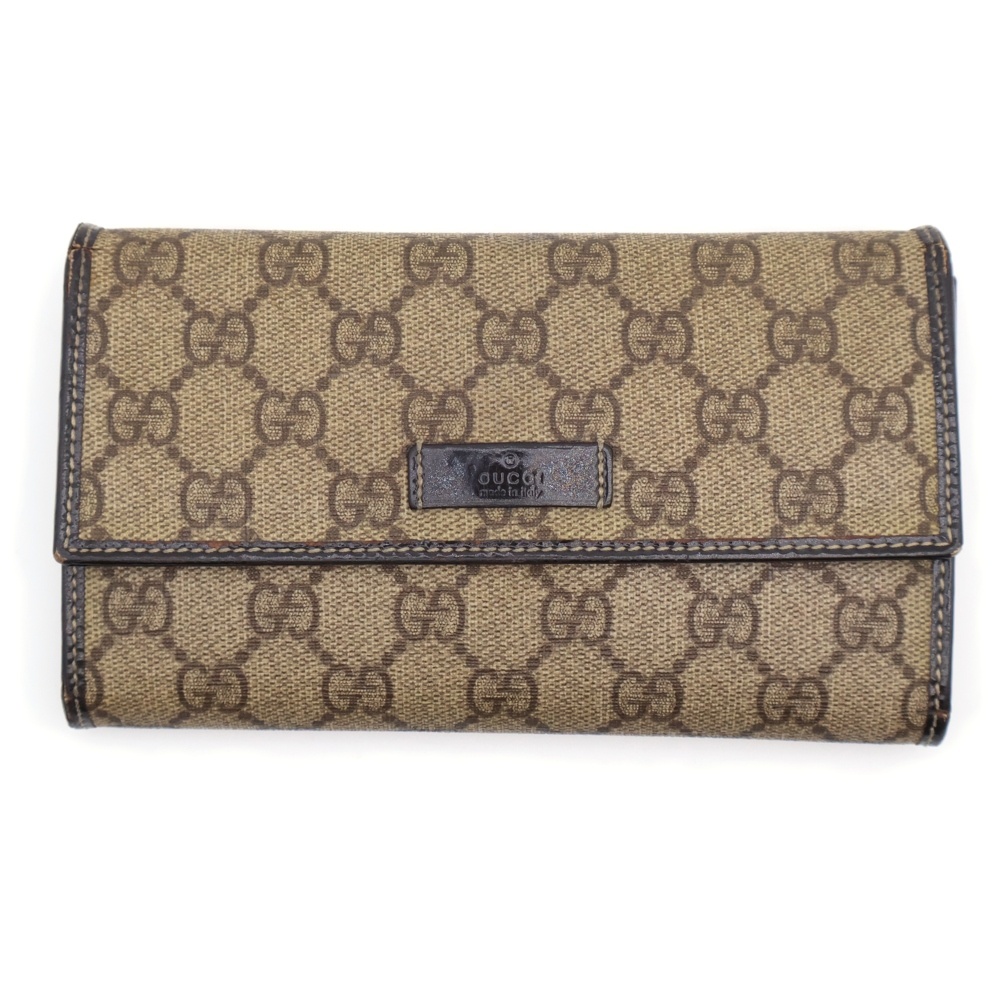 グッチ 長財布 ロングウォレット ラウンドファスナー GGキャンバス GGキャンバス グッチ 財布 GUCCI ラウンドファスナー長財布