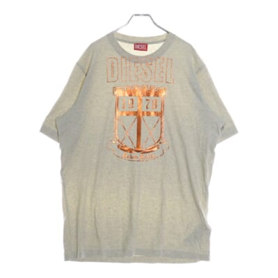 Tシャツ 半袖 アイボリー フロントプリント コットン A11441 Aランク