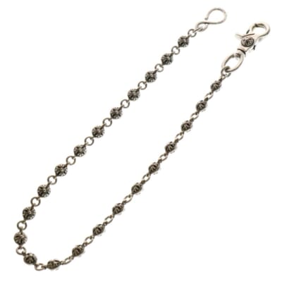 極美品 ノーブランド シルバー925 9リンク ローラーウォレットチェーン 極美品 ノーブランド シルバー925 9リンク ローラーウォレット