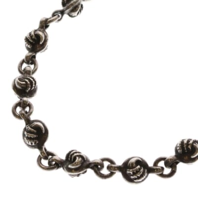 #1 CROW BALL CHAIN クロウボールチェーン シルバーネックレス Bランク