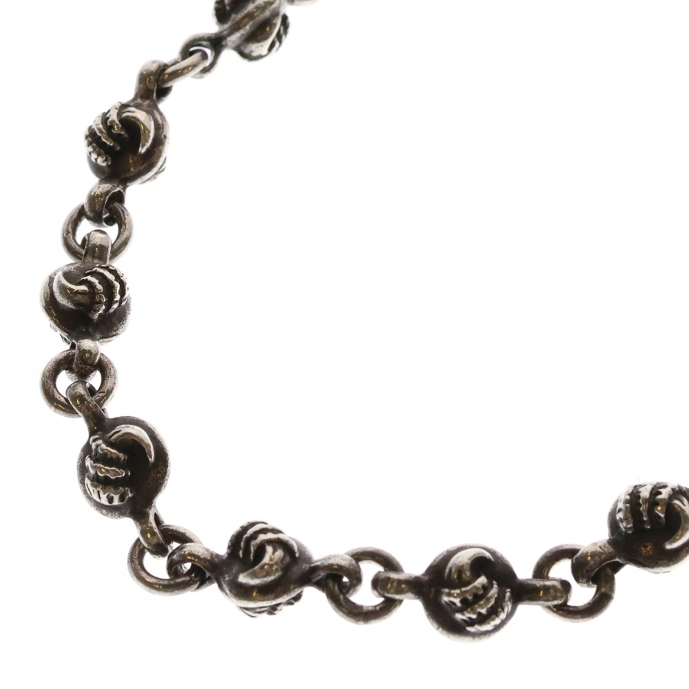 #1 CROW BALL CHAIN クロウボールチェーン シルバーネックレス Bランク