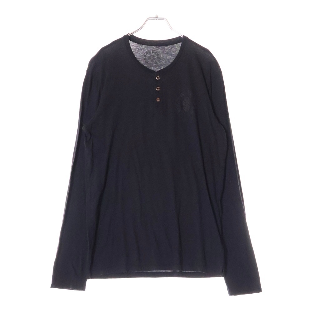 【クロムハーツ】BSフレア 長袖カットソー クロムハーツ BSフレアボタン 長袖カットソー ロングTシャツ