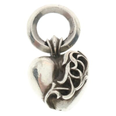 HEART PENDANT ハートペンダント ペンダント シルバーネックレストップ シルバー Bランク