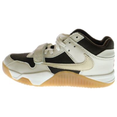 ×TRAVIS SCOTT PS Jordan Jumpman Jack TR Sail and Dark Mocha トラヴィススコット ジョーダン ジャンプマン ジャック ローカットスニーカー FJ2851-100 Aランク