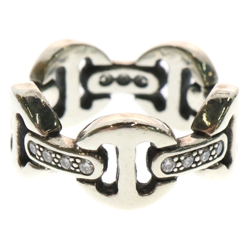 DAME CLASSIC TRI-LINK トライリンク ダイヤリング シルバー Bランク