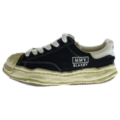 BLAKEY LOW CANVAS ブレーキー ビンテージ キャンバス ローカットスニーカー ブラック/アイボリー A09FW732 Bランク