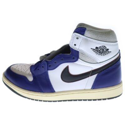 AIR JORDAN 1 HIGH OG RARE AIR DEEP ROYAL BLUE エアジョーダン1 ハイ OG レア エア ディープロイヤルブルー ハイカットスニーカー US8.5/26.5cm DZ5485-100 Aランク
