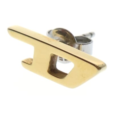 GOLD-TONE STAINLESS STEEL STUD EARRING ゴールド トーン ステンレス スタッド イヤリング ピアス ゴールド DX1520 00DJW Bランク