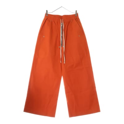 22AW GETH BELAS ゲスベラ ドローストリング ワイドパンツ オレンジ RR02B2315-TE Bランク
