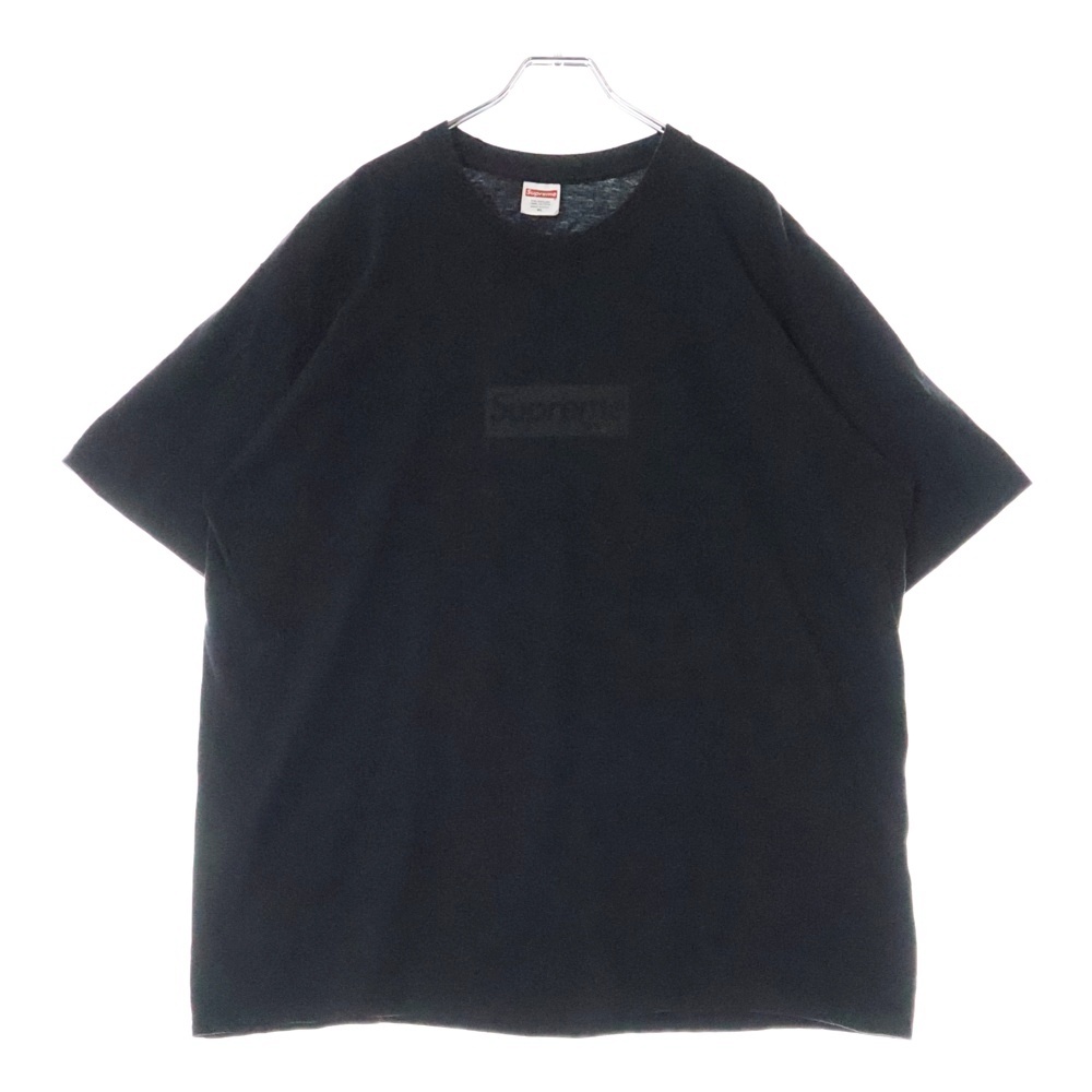 23SS Tonal Box Logo Tee トーナルボックスロゴ 半袖Tシャツ カットソー ブラック Bランク