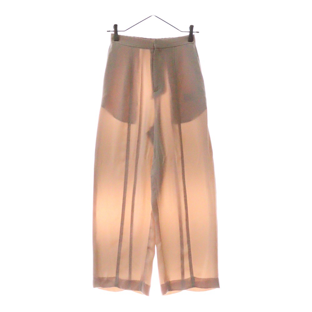 ポリサテン イージーワイドパンツ ピンク レディース 1514-202-4685 Bランク