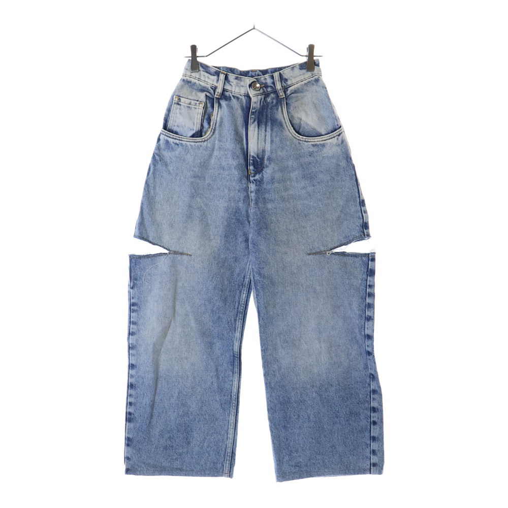 マルジェラ 5ポケットジーンズ インディゴ メゾンマルジェラ 22AW PANTS 5 POCKETS INDIGO カットアウト 5