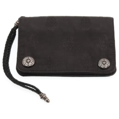 2ZIP 2ジップ クロスボールボタンナイロンウォレット 財布 ブラック Bランク