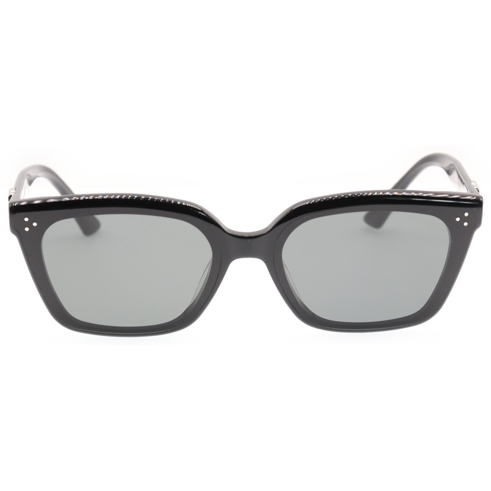 OSLO-01 オスロ スクエアフレーム カラーレンズ サングラス 眼鏡 ブラック Bランク