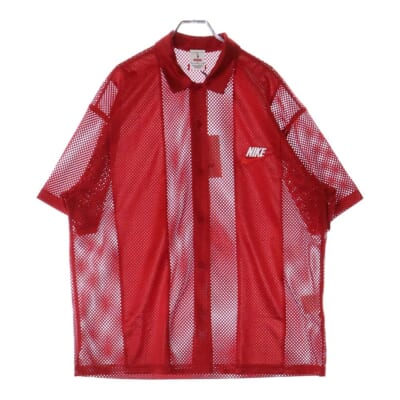 シュプリーム 24SS ×NIKE MESH SHIRT ナイキ メッシュ オープン