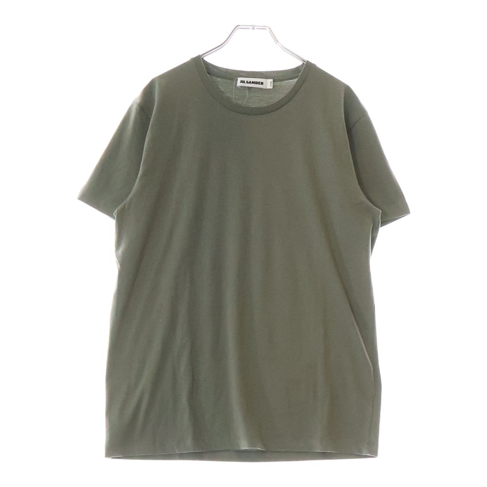 ストレッチコットン クルーネック半袖Tシャツ カットソー カーキ JSUN706012 MN257308 Aランク