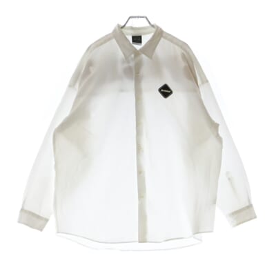 COOLMAX BIG LOGO BAGGY SHIRT クールマックス ビッグ ロゴ プリント バギー 長袖シャツ FCRB-220079 Bランク
