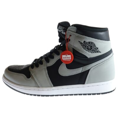 AIR JORDAN 1 Shadow 2.0 エアジョーダン 1 シャドウ 2.0 ハイカットスニーカー ブラック/グレー US9/27cm 555088-035 Aランク