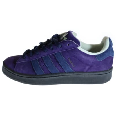 ×Hikari Shibata Campus 00s 柴田ひかり キャンパス ローカットスニーカー レディース パープル US6.5/24.5cm IG1721 Bランク