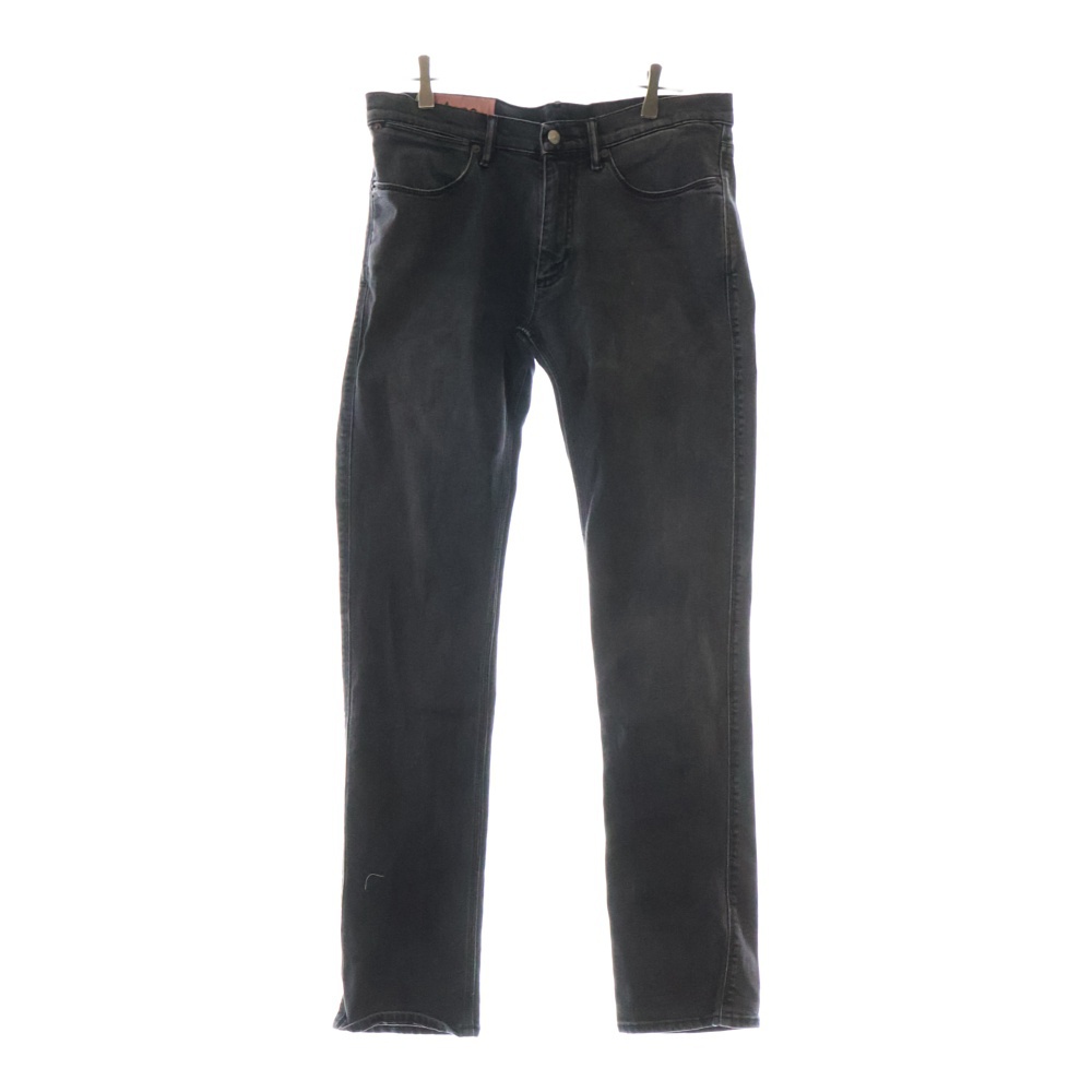 MAX USED BLK ジップフライ ストレッチスキニー デニムパンツ ブラック 30O176-177 Bランク