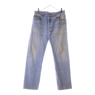 501 ボタン裏552 スモールe ボタンフライ ストレート デニムパンツ インディゴ Bランク