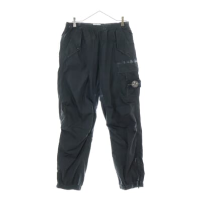 20AW ×STONE ISLAND PAINTED CAMO NYLON CARGO PANT ストーンアイランド ペインテッド カモ ナイロン カーゴパンツ ブラック 7325301S3 Bランク