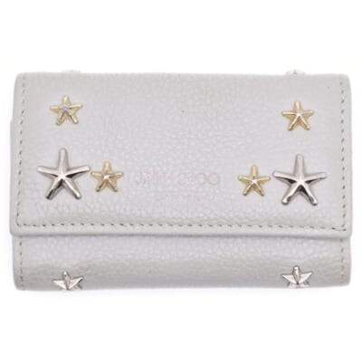 NEPTUNE KEY CASE ネプチューン スタースタッズ レザー 6連キーケース グレー 101953 Bランク