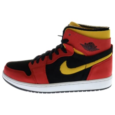 AIR JORDAN 1 ZOOM AIR CMFT エアジョーダン1 ズームエアコンフォート ハイカットスニーカー レッド/ブラック US9/27cm CT0978-006 Sランク