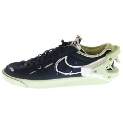 ×ACRONYM BLAZER LOW ACRNM アクロニウム ブレーザー ローカットスニーカー ブラック US9.5/27.5cm DO9373-001 Aランク