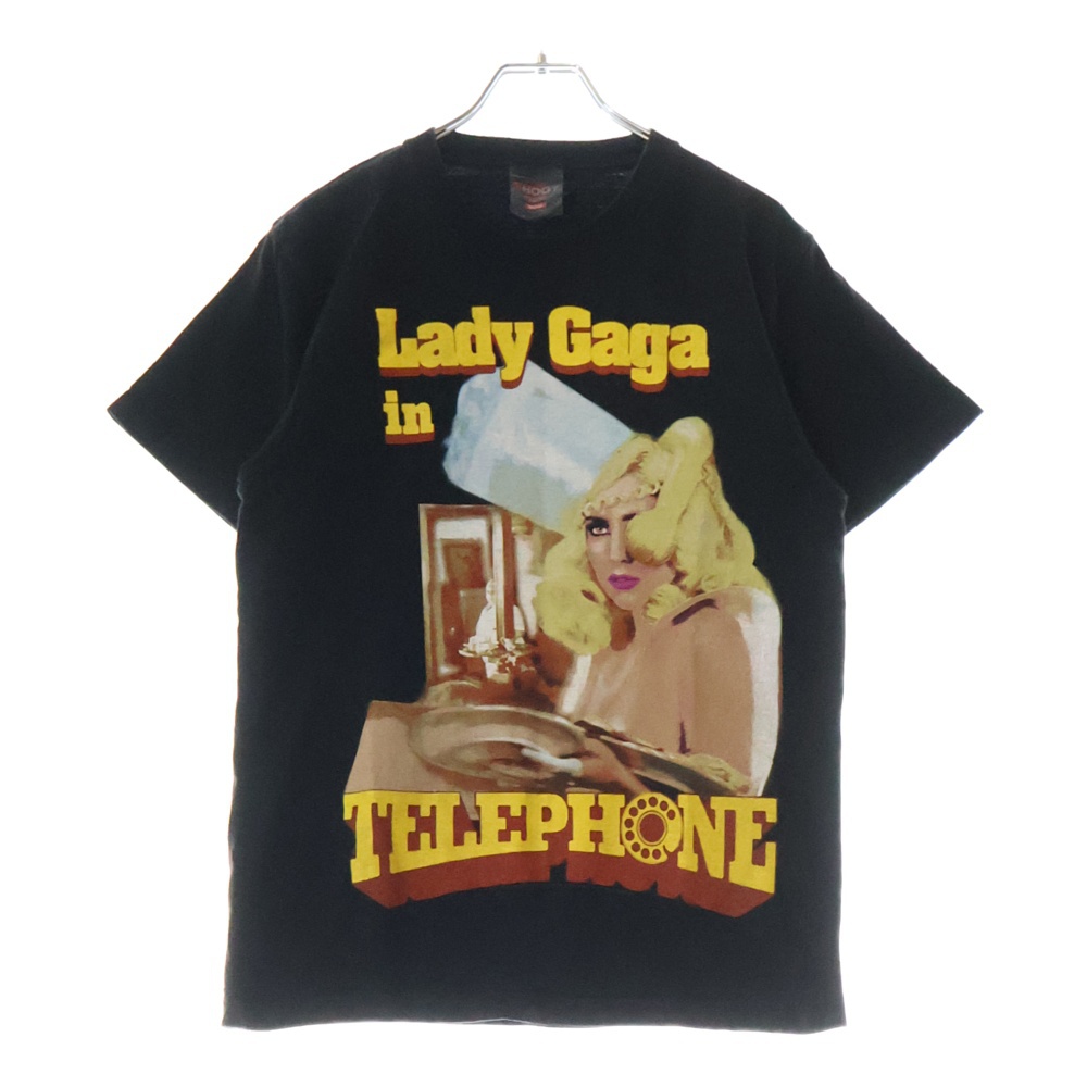 輸入古着 LadyGagaレディガガ メガプリント©2010両面プリントTシャツ ヴィンテージ VINTAGE LADY GAGA IN TELEPHONE 2010