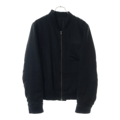 98AW 本人期 オイルド ボンバージャケット ブルゾン ブラック Bランク