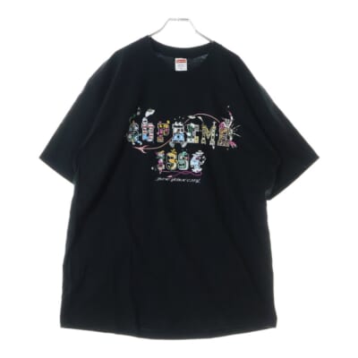 24SS Varsity Tee バーシティー 半袖 Tシャツ カットソー ブラック Sランク