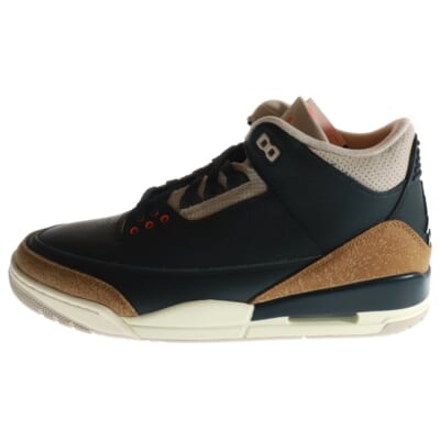 AIR JORDAN 3 Desert Elephant/Safari エアジョーダン デザート サファリ ハイカットスニーカー ブラック/ブラウン US11/29cm CT8532-008 Sランク