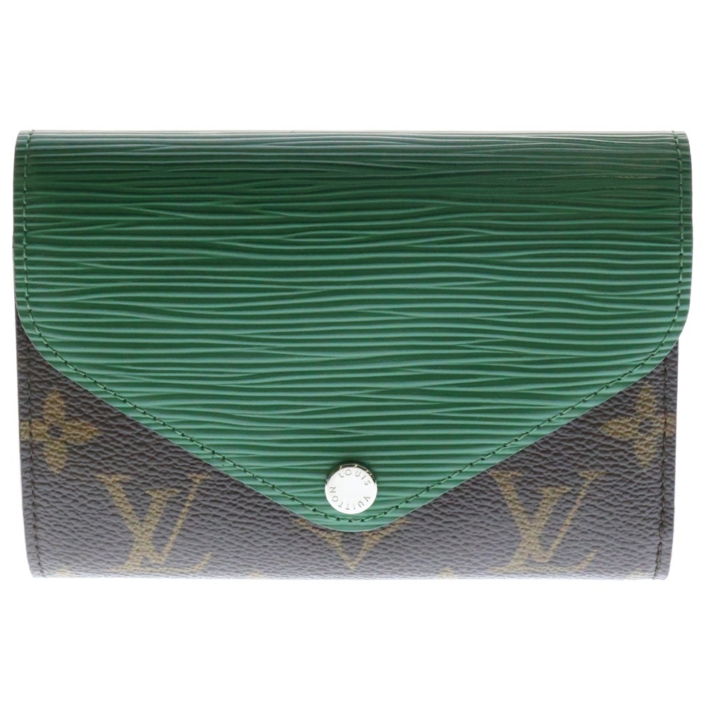 モノグラム×エピ ポルトフォイユ マリールー コンパクト 財布 M60492 Aランク