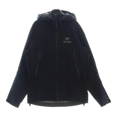 BETA LT JACKET GORE-TEX ベータ LT ジャケット ゴアテックス ジップアップ フーデッド ナイロン ジャケット パーカー ブラック 18007-117825 Bランク