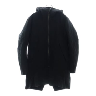 VEILANCE MONITOR DOWN COAT GORE-TEX ヴェイランス モニター ジップアップ フーデッド ダウンジャケット コート ブラック X000009013 Bランク
