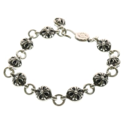 クロムハーツ CO CH PLUS カットアウトCHプラス ブレスレット 難あり クロムハーツ CO CH PLUS カットアウトCHプラス ブレスレット 難