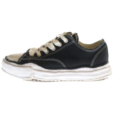 PETERSON ピーターソン オリジナルソール ローカットスニーカー ブラック A01FW702 Bランク