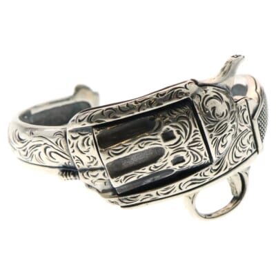 ×MAGICAL DESIGN Gun Bracelet マジカルデザイン ガン ブレスレット シルバー Bランク