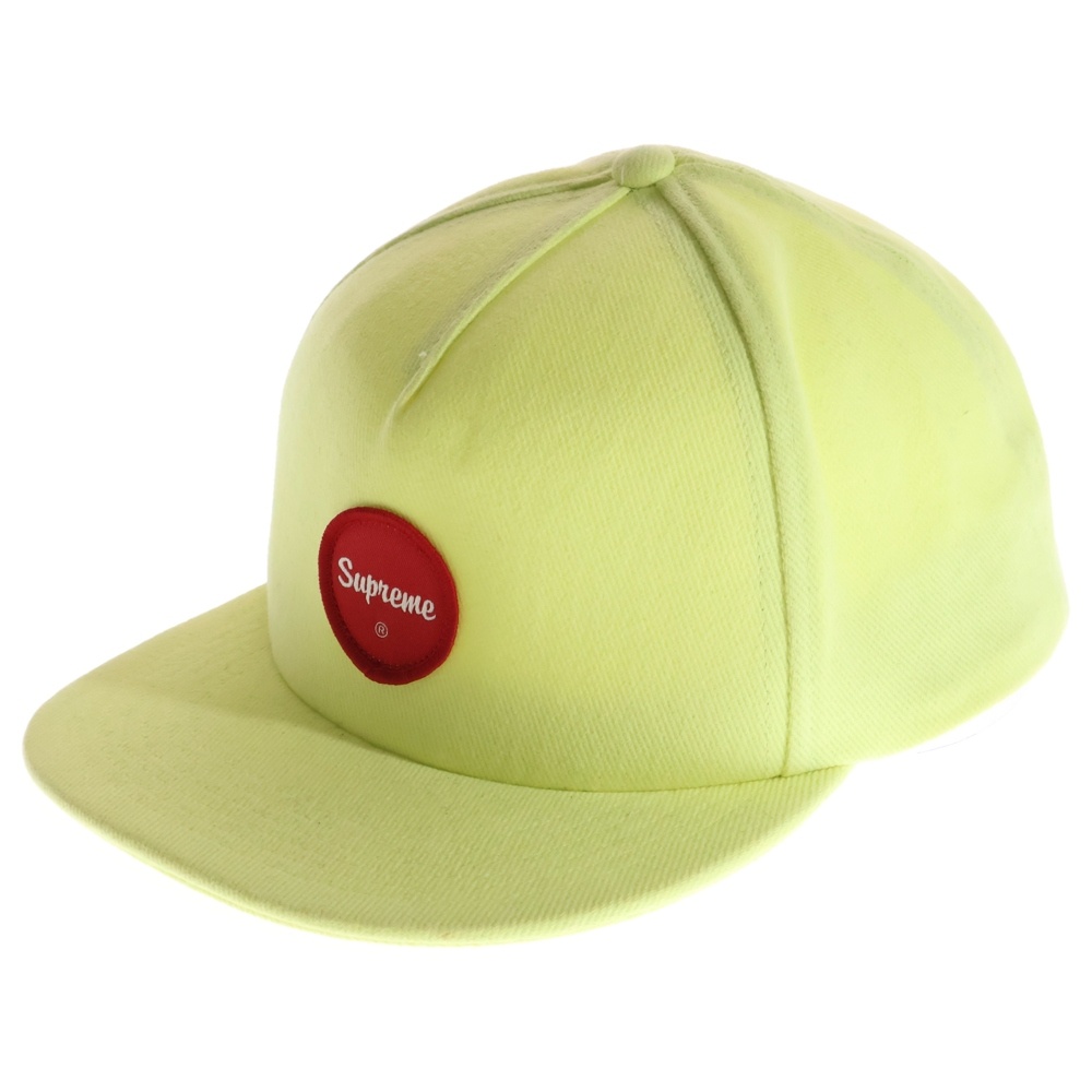 24SS シュプリーム ツイル パッチ 5パネル キャップ 中古】Supreme