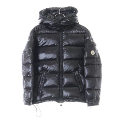 MAYA フーデッドダウンジャケット 45384 50 68950 ブラック Bランク