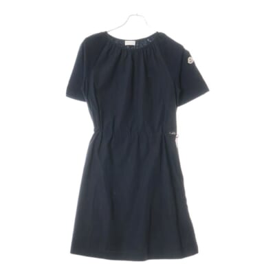 ABITO ドローストリング 半袖カットソーワンピース G20938I00007 レディース ブラック Bランク