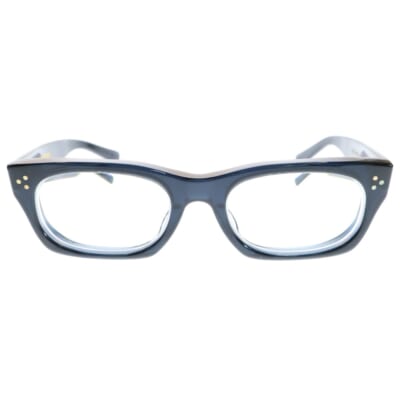 VICE CONSUL-s マスターピースモデル フレームメガネ 眼鏡 サングラス ブルーブラック 度入り Bランク