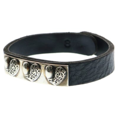クロムハーツ　カットアウトCHプラスブレスレット9LINK CHROME HEARTS クロムハーツ 9LINK CO CH PLUS カットアウトCH