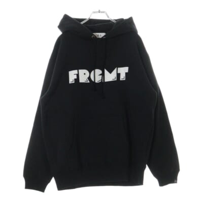 ×ヴァリアス アーティスト PAC MAN GHOST FRGMT HOODIE パックマン プルオーバースウェットパーカー フーディー ブラック Sランク