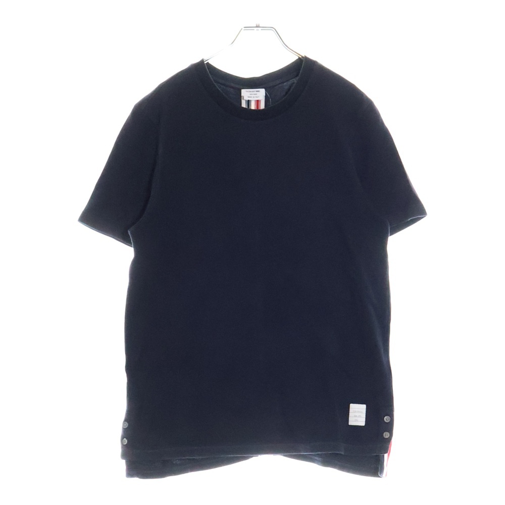 Cotton Pique Center Back Stripe Relaxed Fit Short Sleeve T-Shirt 半袖Tシャツ ネイビー MJS056A-00050415 Bランク