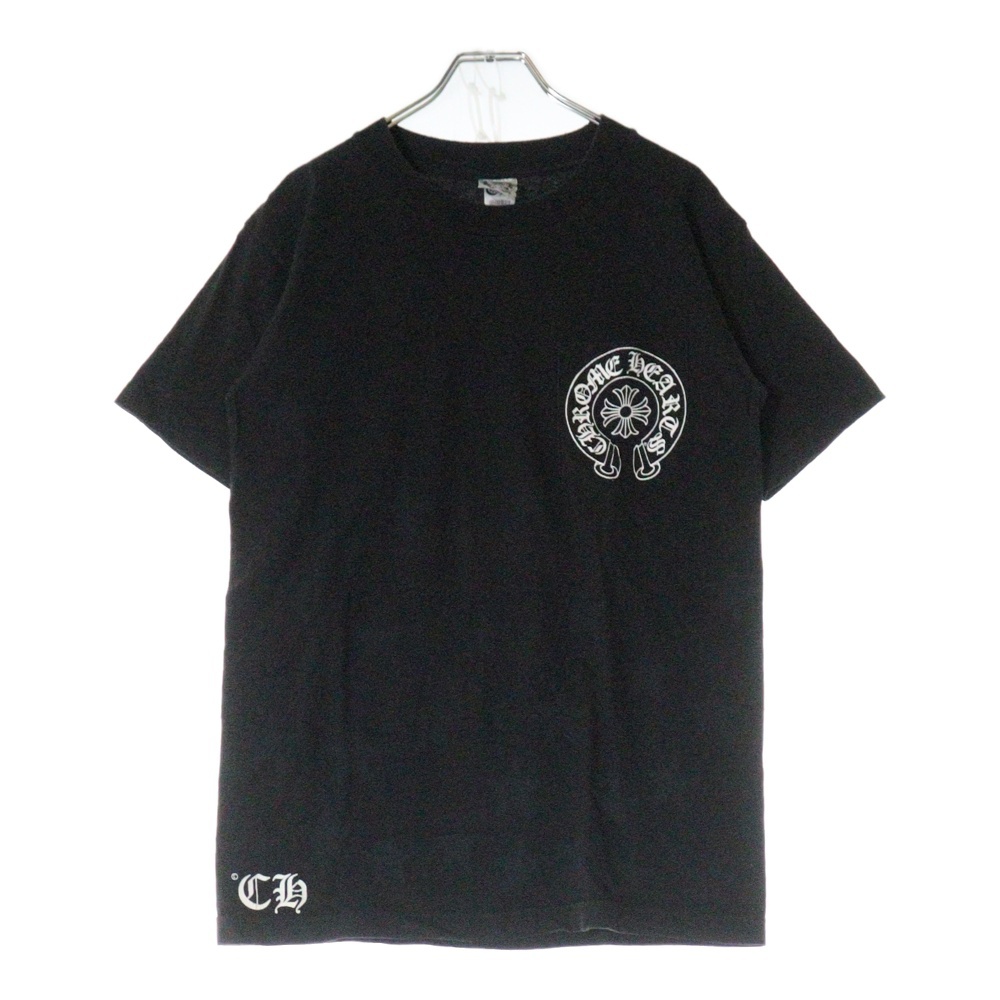 OLD Logo Star Tee オールドバッククロールロゴプリント ホースシュー CHプラス 半袖Tシャツ ホワイト Bランク