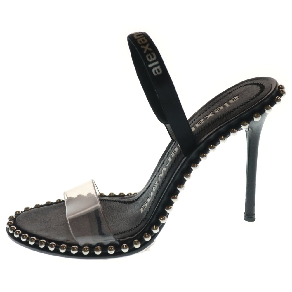 NOVA ノヴァ スタッズ ハイヒール レディース ブラック Bランク