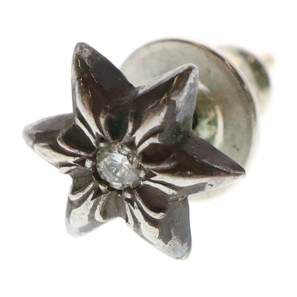 CO STAR DMND スタースタッド 1ダイヤ シルバーピアス Bランク
